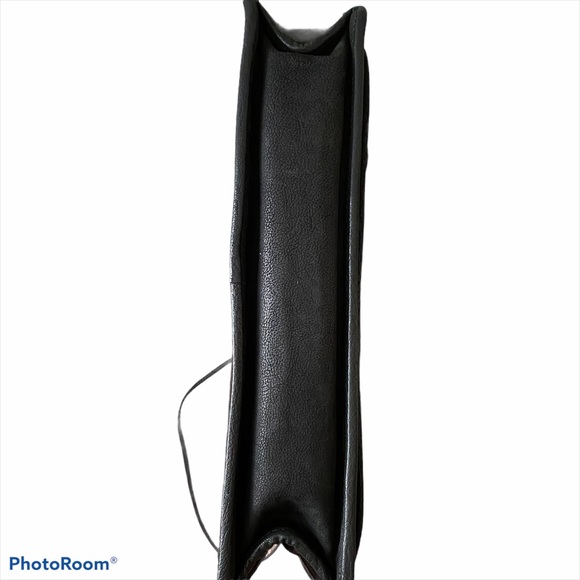 RARE Vintage Carlos Falchi Calf Hair Python Snakeskin Large Purse Handbag - Picture 7 of 8